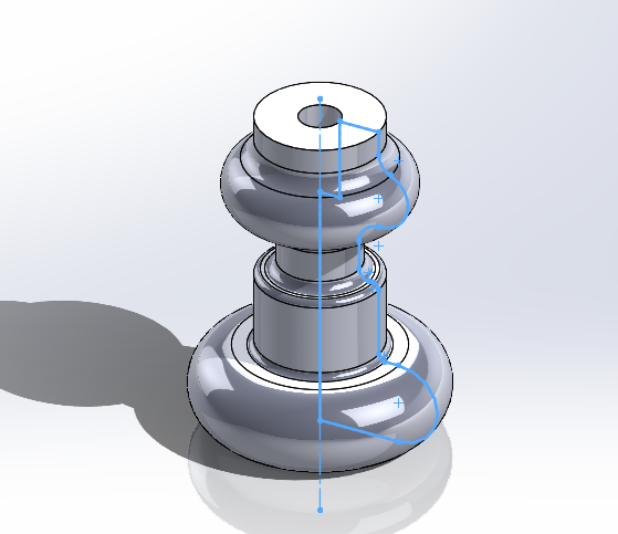 Revolved Spool Part